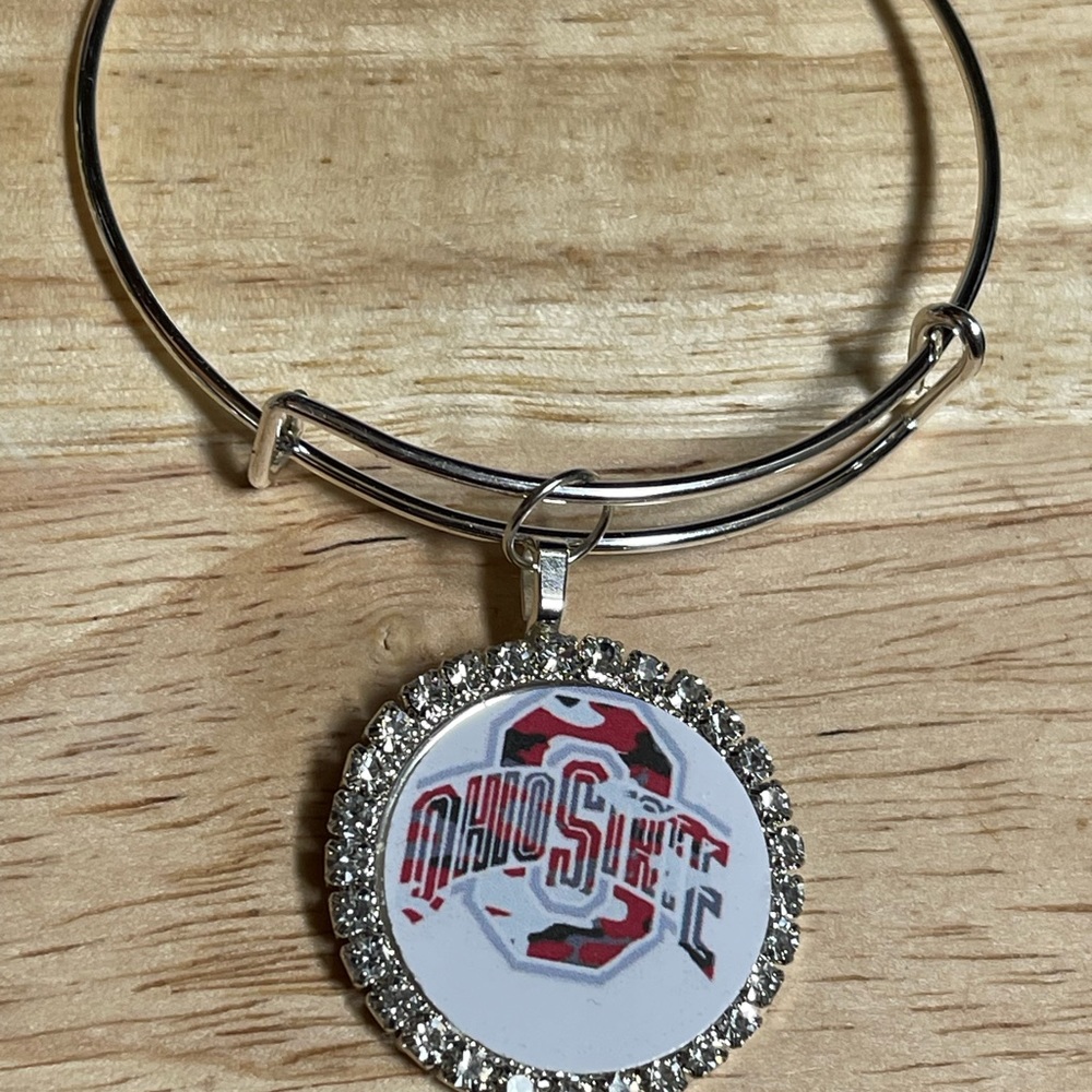 Ohio state bangle bracelet